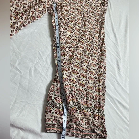 Torrid Womens Pull-On Wide Leg Floral High Rise Pants - Picture 11 of 12